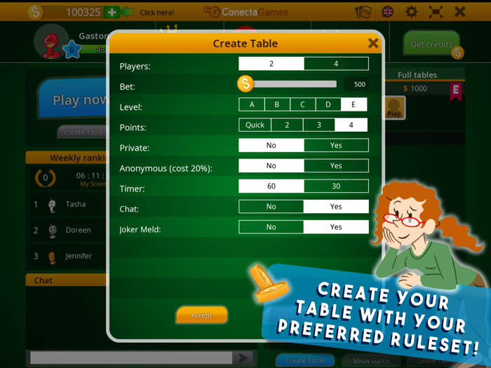 Canasta Hand And Foot