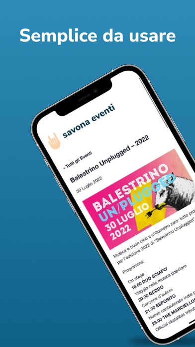 Savona Eventi Screenshot
