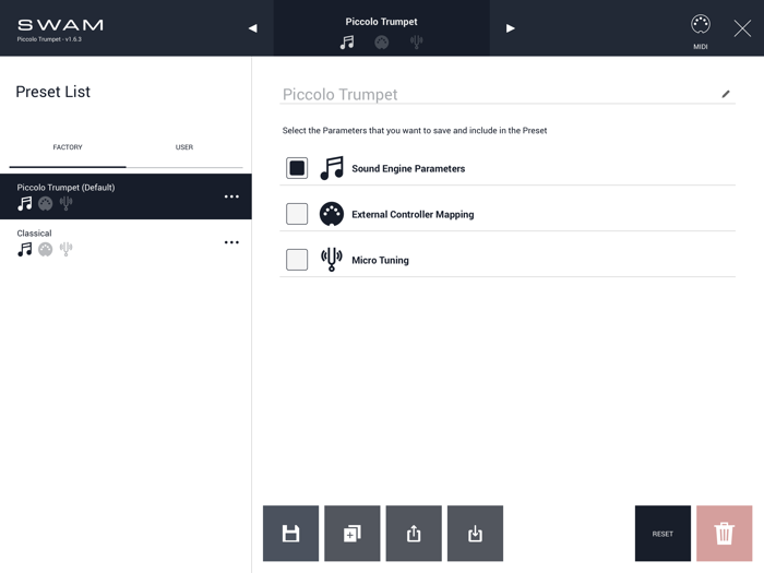 SWAM Piccolo Trumpet