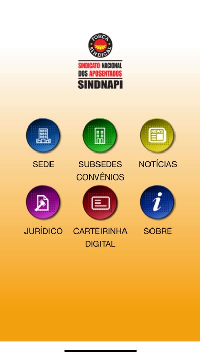 Sindicato dos Aposentados Screenshot