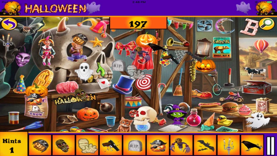 #5. Halloween City Hidden Objects (iOS) 由: rinku patel