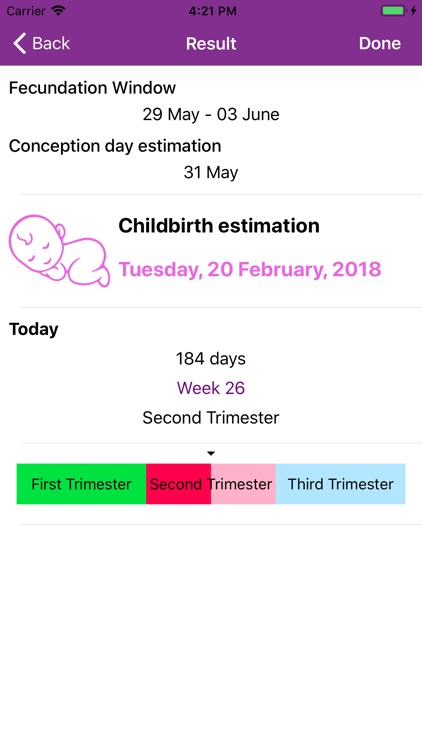 Pregnancy Calculator & Diary