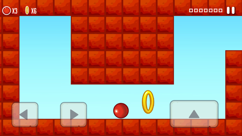 Red Bounce Ball Classic Game - 1.3 - (iOS)