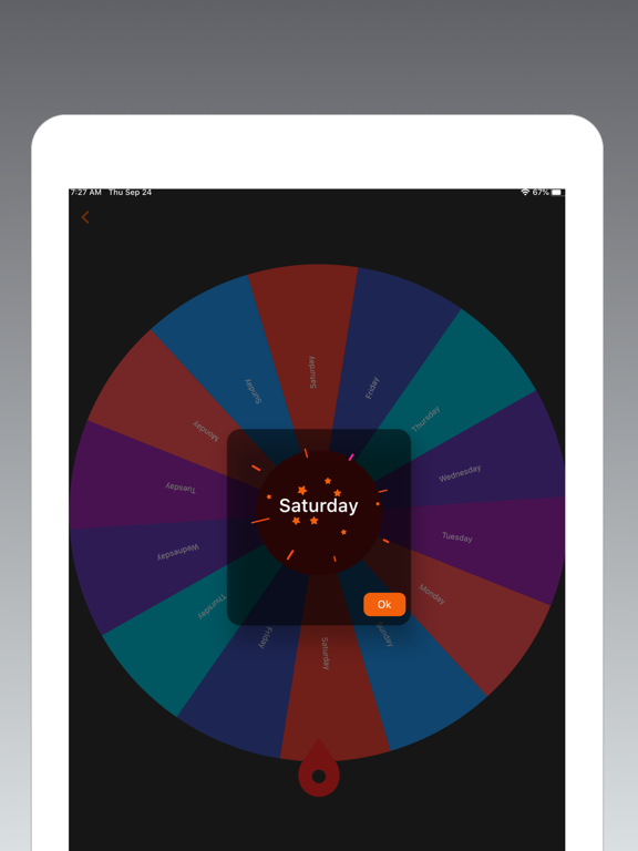 Screenshot #5 pour Décision roulette