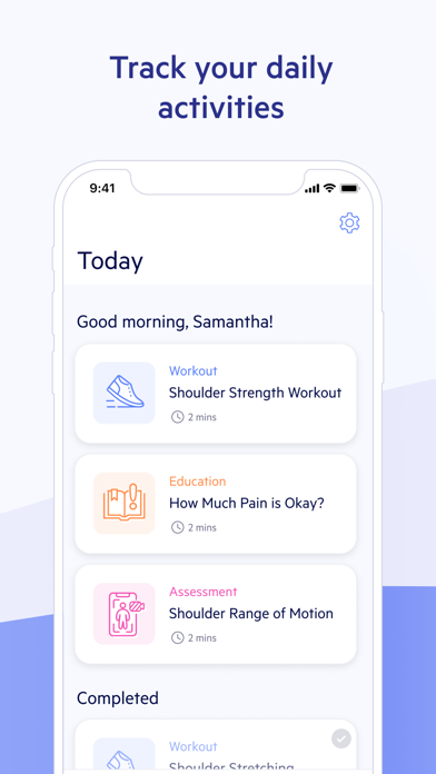 Omada Joint & Muscle Health Screenshot