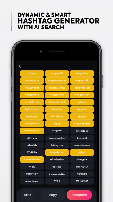 Hashtag Generator - Tage Appのおすすめ画像3