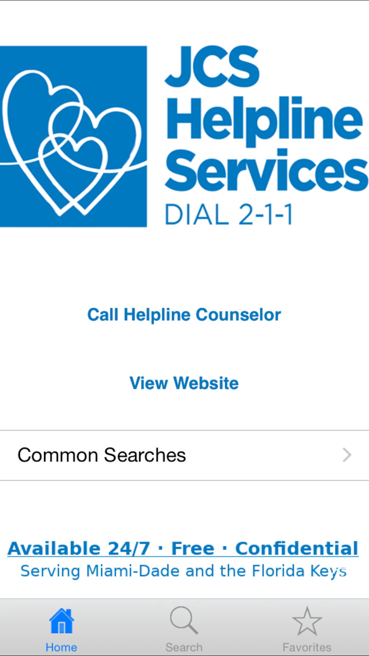 211 JCS Helpline