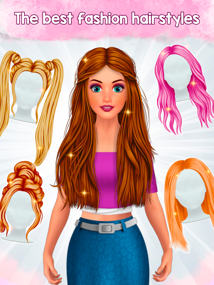 Dress up Dolls and Hair Salon