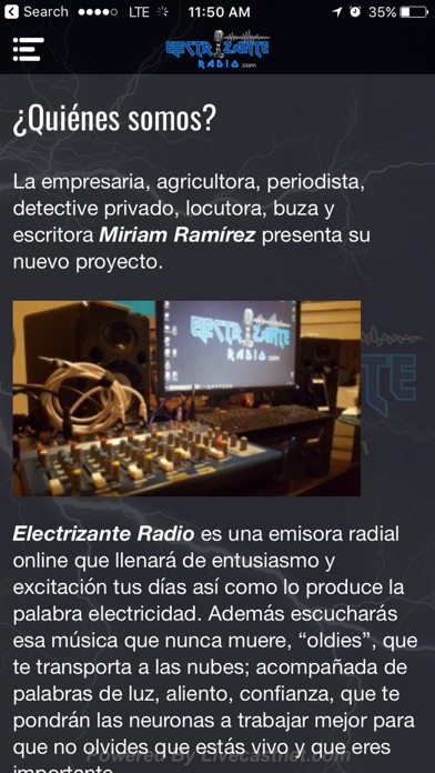 Electrizante Radio iPhone screenshot 3 - Education app