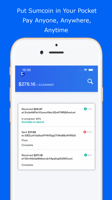 Slice Wallet | Sumcoin screenshot 3