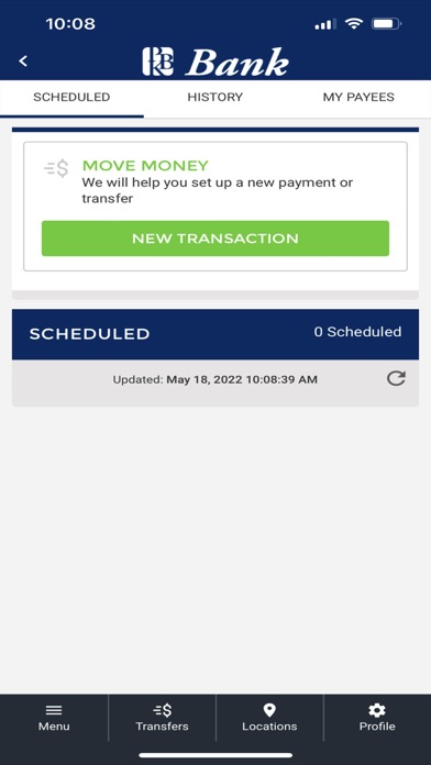 PBK Bank Mobile Screenshot