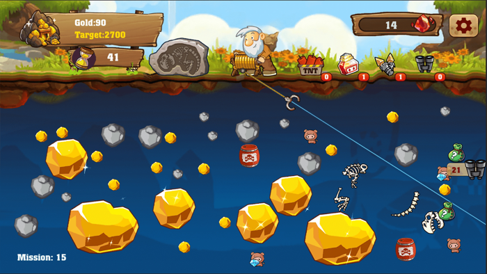Gold Miner Classic Idle Game