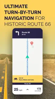 route 66 navigation iphone screenshot 1