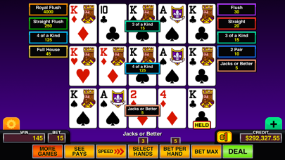 Video Poker Multi Pro Screenshot