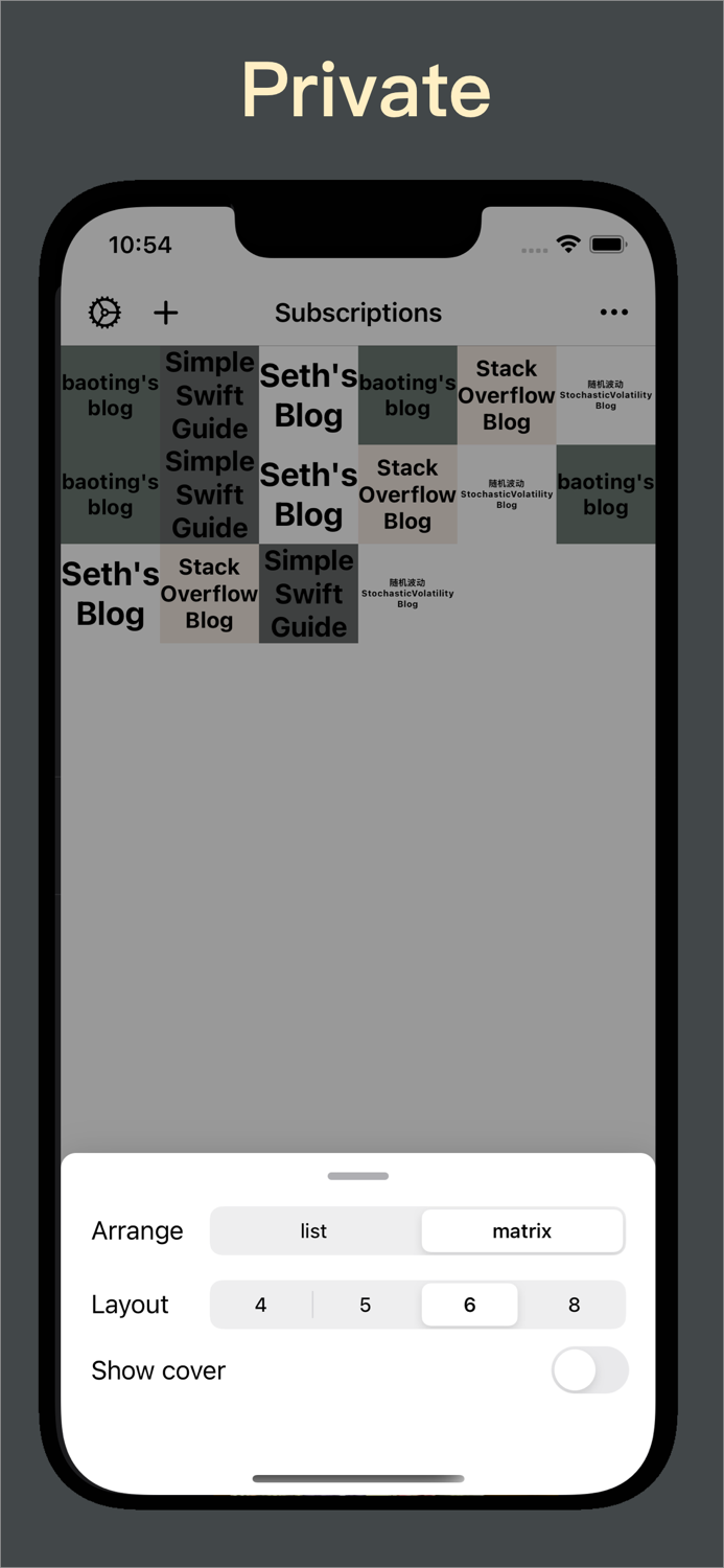 RssCube - Fast News Reader