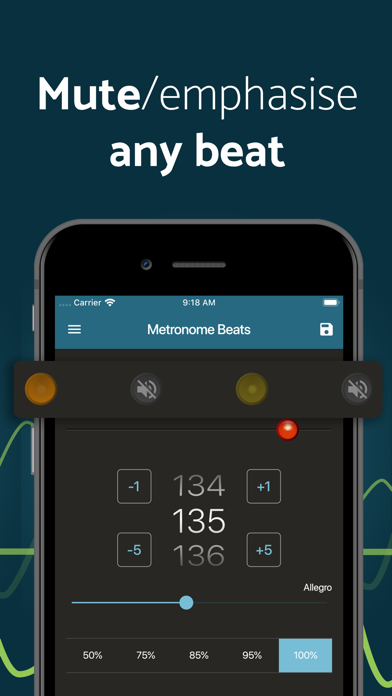 Metronome beats: BPM counter Screenshot