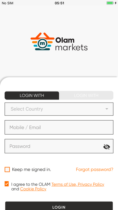 Olam Market Screenshot