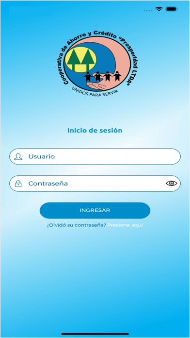 Cooprosperidad Móvil Screenshot
