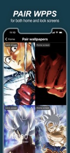 Anime Wallpaper - Lock screen screenshot #4 for iPhone