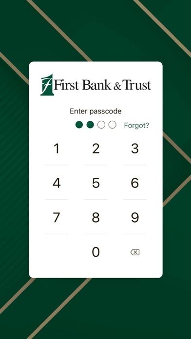First Bank & Trust - BANKeasy Screenshot