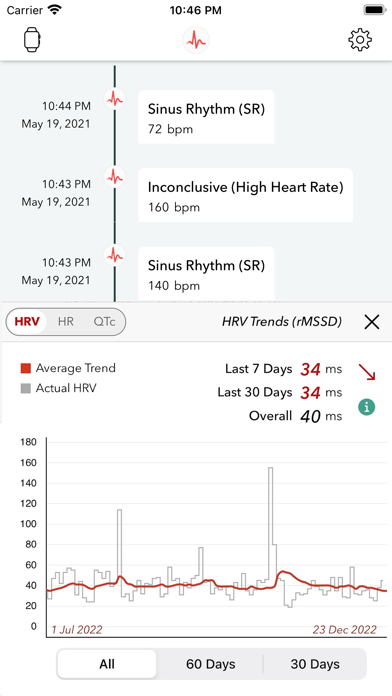 Screenshot #2 pour ECG+