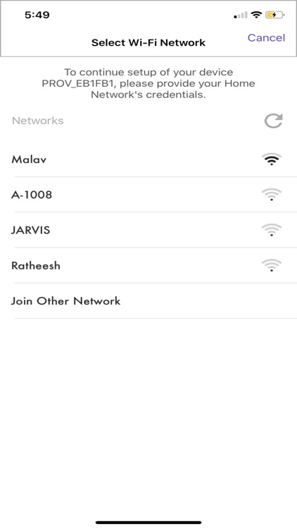 ESP SoftAP Provisioning screenshot-3