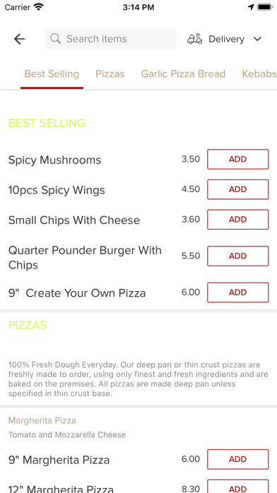 Great Chicken And Pizza House Screenshot