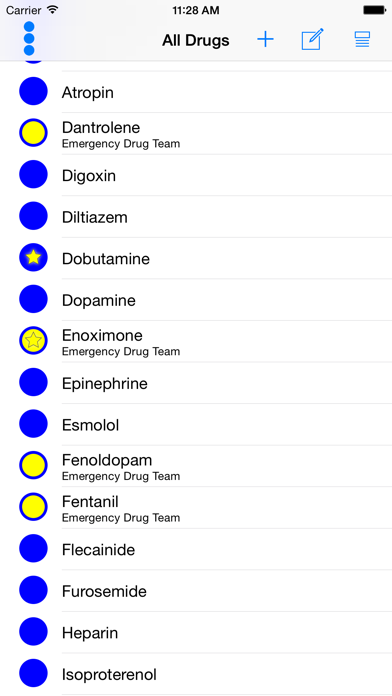 Emergency Drugs Screenshot