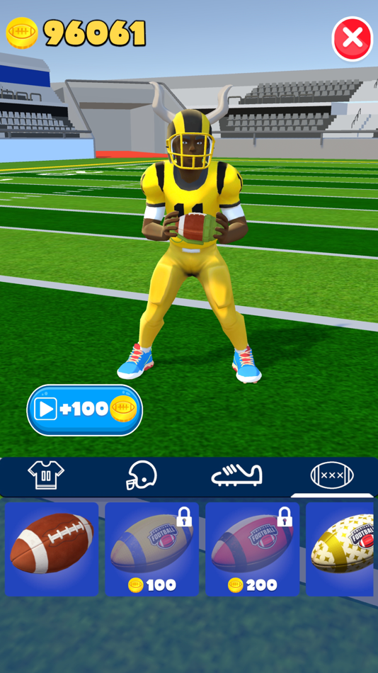 #1. Hyper Touchdown 3D (iOS) 由: BoomHits sp. z o.o.