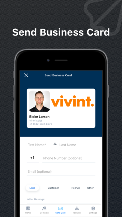 RepCard-Digital Business Cards Screenshot