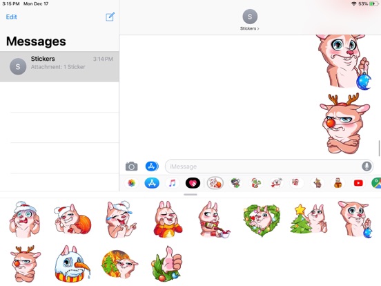 Screenshot #5 pour Christmas Dog Sticker 2019