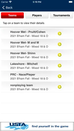 TennisLink: USTA League screenshot 2