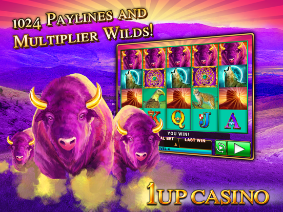 1Up Casino Slot Machines iPad app afbeelding 1
