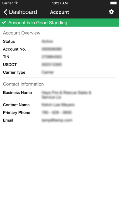 App screenshot