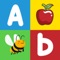 Looking for a fun, free, and simple educational kids game or preschool games to help your toddler learn ABC on phone