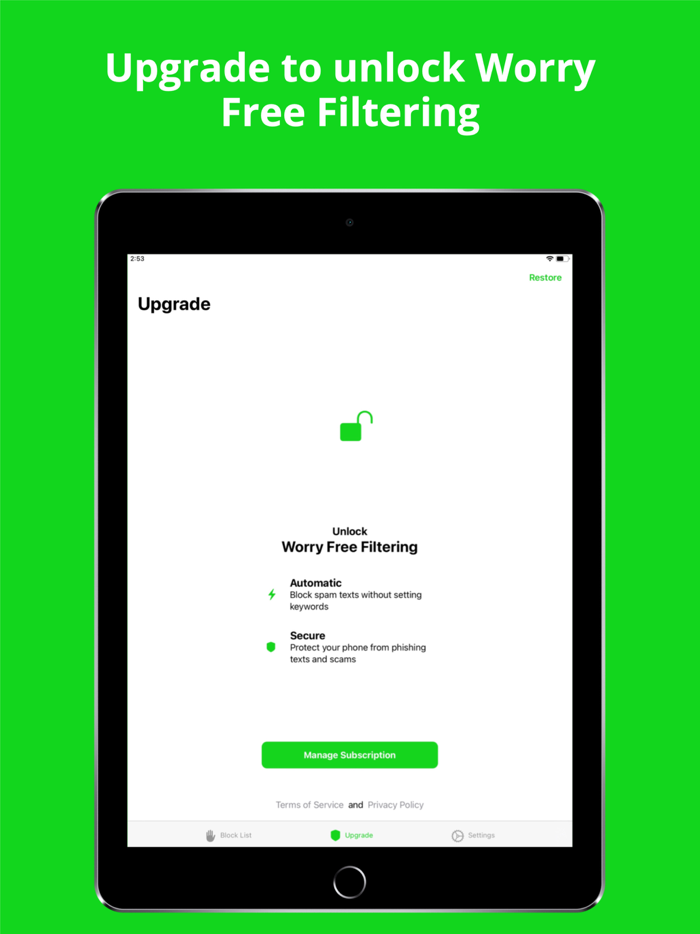 Dont Text Block Spam Texts