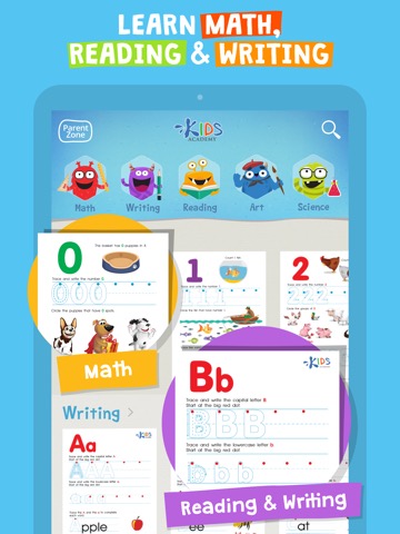 Learning worksheets for kidsのおすすめ画像4