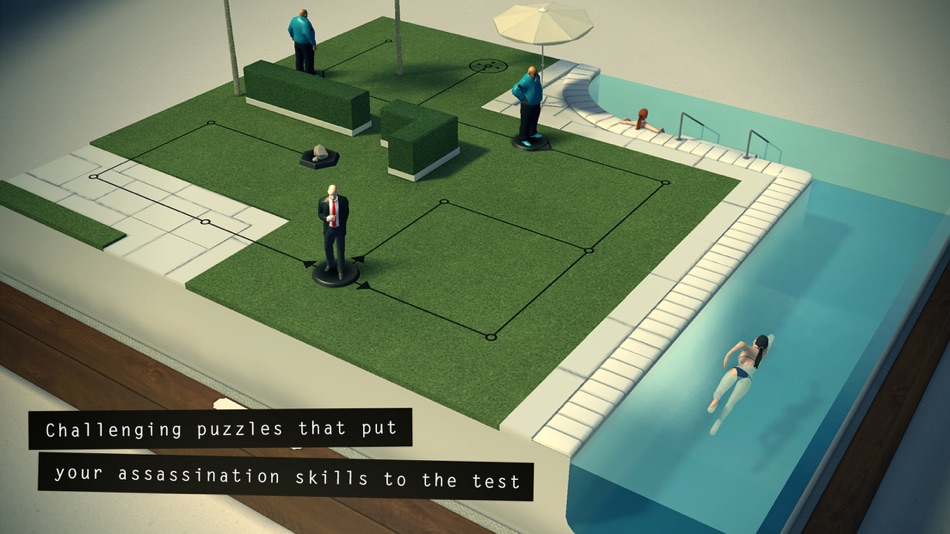 #1. Hitman GO (iOS) От: Deca Live Operations GmbH