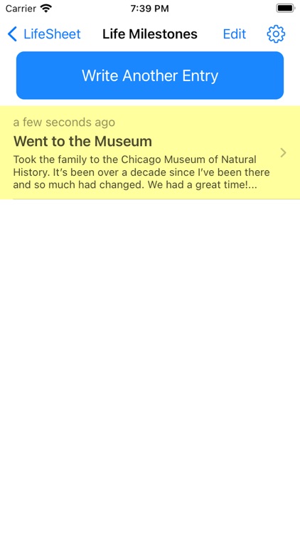 LifeSheet screenshot-6