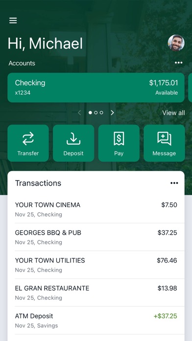 The First Bank Mobile Screenshot