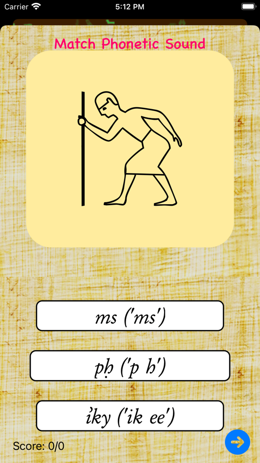 #2. Hieroglyph FlashCards (iOS) 由: Aviametrix, LLC
