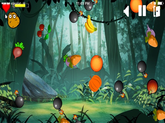 Fruits and Vegetables Slicer iPad screenshot