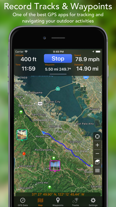 GPS Tracks screenshot1