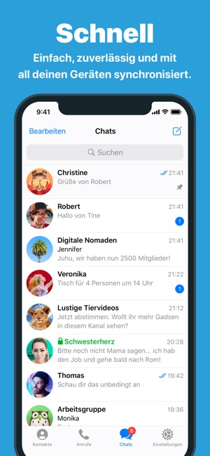 Telegram Messenger im App Store