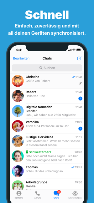 ‎Telegram Messenger Screenshot