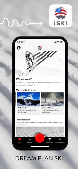 Game screenshot iSKI USA - Ski Snow Track mod apk