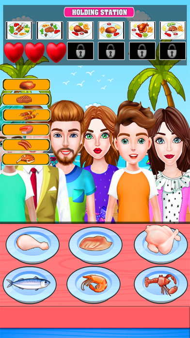 BBQ Sea Beach Food Fever Party Screenshot