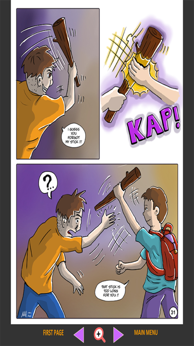 Comic Game Screenshot