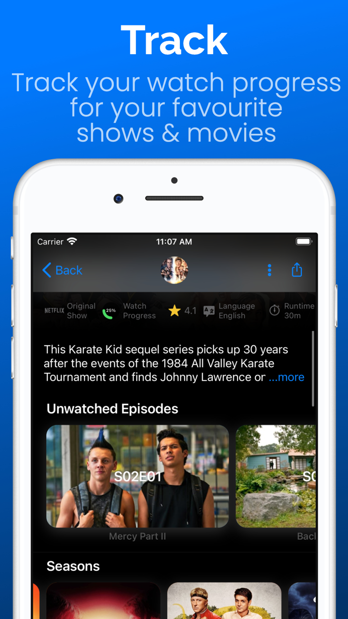 Rivr Track Shows and Movies