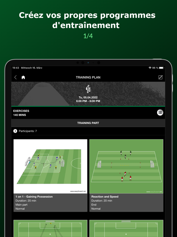 Screenshot #6 pour easy2coach Training - Football